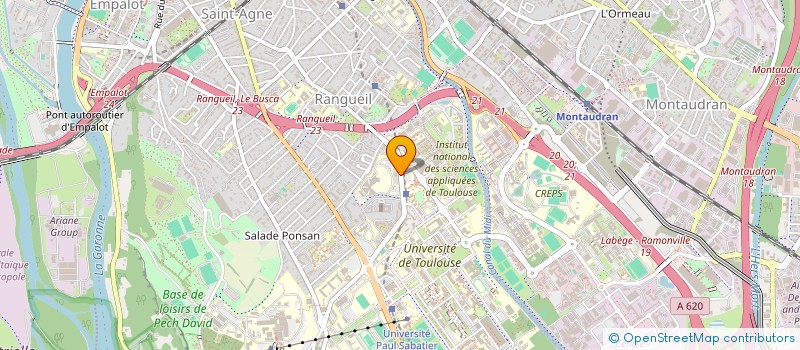 localisation de l'entreprise FAMILLES DE FRANCE TOULOUSE SUD  TOULOUSE