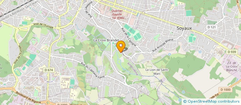 localisation de l'entreprise FAMILLES DESJARDIN EMERY à ANGOULEME