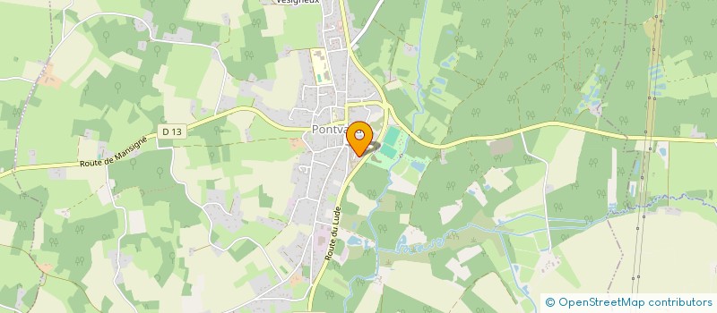 localisation de l'entreprise FAMILLES ET AMIS DE L EHPAD DU PRIEURE  PONTVALLAIN