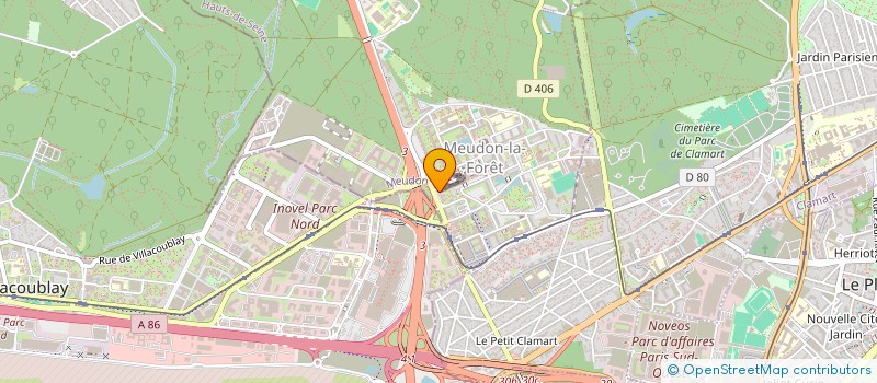 localisation de l'entreprise FAMILLES ON VOUS AIDE à MEUDON