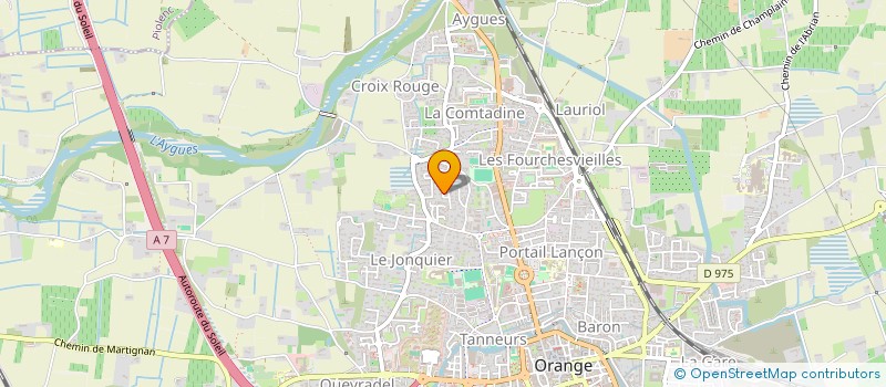 localisation de l'entreprise FAMILLES PERRIN SAS  ORANGE