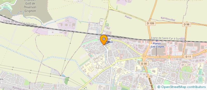 localisation de l'entreprise FAMILLES PLAISIROISES à PLAISIR