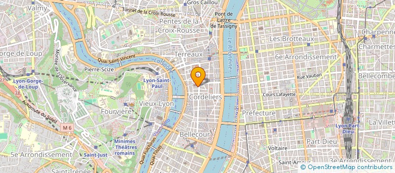 localisation de l'entreprise FAMILLES QUART NIZIER ANTOINE  LYON