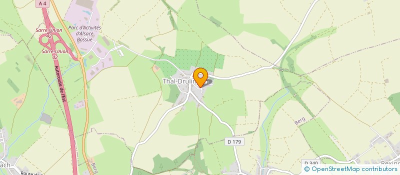 localisation de l'entreprise FAMILLES REUNIES  BAERENDORF