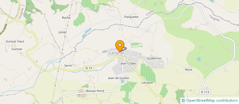 localisation de l'entreprise FAMILLES RURALE MONTPEZAT ET FRAYSSAS  MONTPEZAT