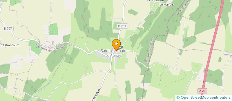 localisation de l'entreprise FAMILLES RURALE PLATEAU DU SAP LA RUCHE à SAP-EN-AUGE