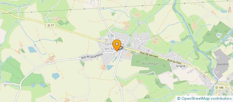 localisation de l'entreprise FAMILLES RURALES à MONTREVAULT-SUR-EVRE