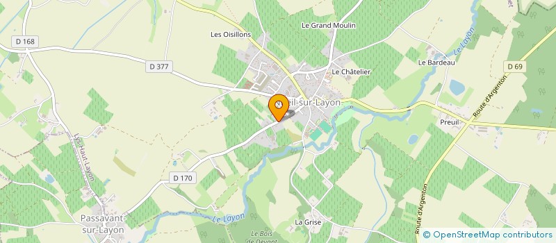 localisation de l'entreprise FAMILLES RURALES à LYS-HAUT-LAYON