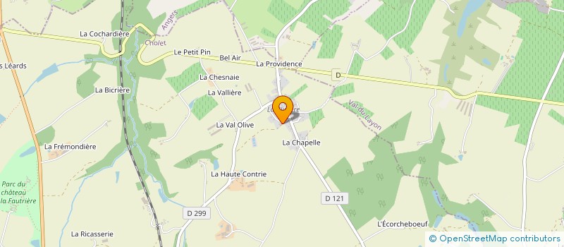 localisation de l'entreprise FAMILLES RURALES à CHEMILLE-EN-ANJOU