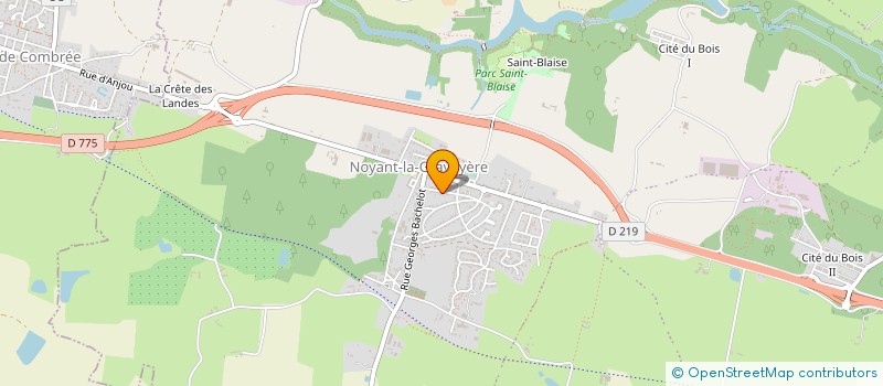 localisation de l'entreprise FAMILLES RURALES à SEGRE-EN-ANJOU BLEU