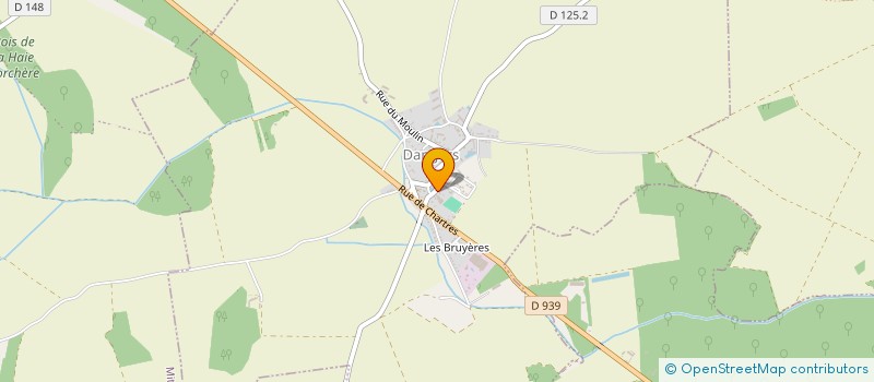 localisation de l'entreprise FAMILLES RURALES à DANGERS