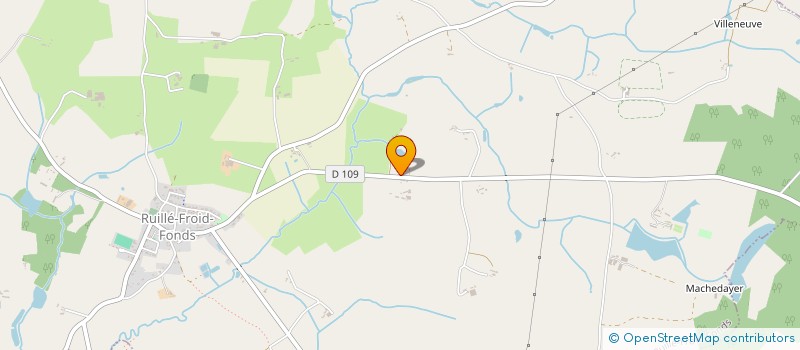 localisation de l'entreprise FAMILLES RURALES ASS BAZOUGES ARQUENAY  BAZOUGERS