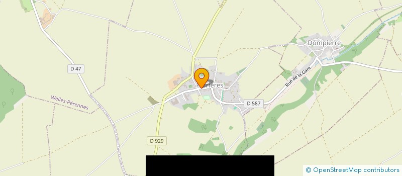 localisation de l'entreprise FAMILLES RURALES ASS DE FERRIERES  FERRIERES