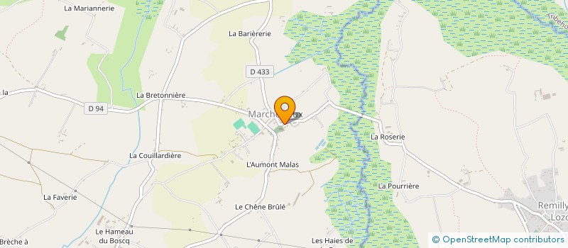localisation de l'entreprise FAMILLES RURALES-ASS DE MARCHESIEUX à MARCHESIEUX