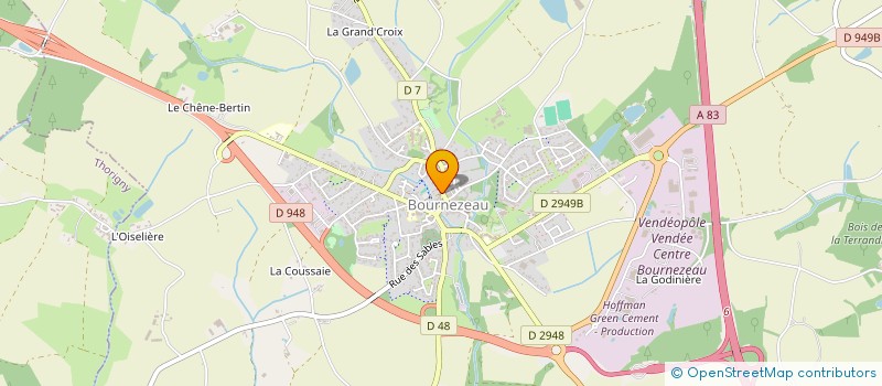 localisation de l'entreprise FAMILLES RURALES ASSOCIATION DE BOURNEZEAU à BOURNEZEAU