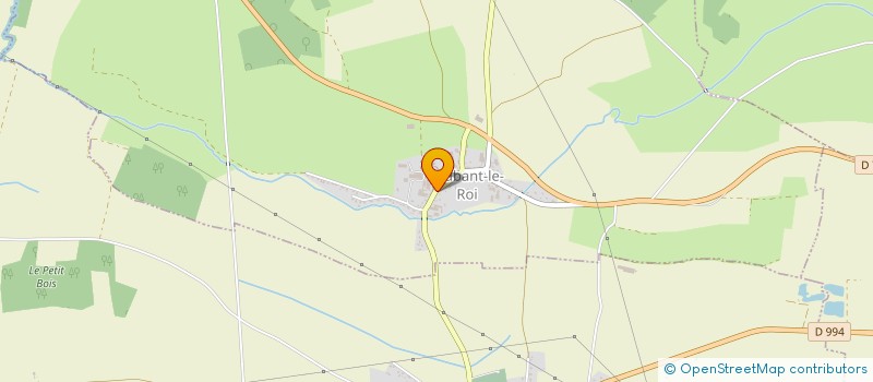 localisation de l'entreprise FAMILLES RURALES - ASSOCIATION DE BRABANT LE ROI  BRABANT LE ROI