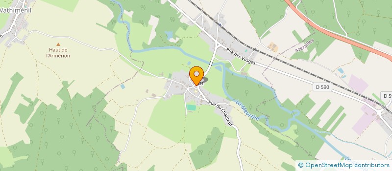 localisation de l'entreprise FAMILLES RURALES ASSOCIATION DE FLIN  FLIN