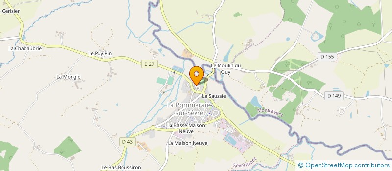 localisation de l'entreprise FAMILLES RURALES ASSOCIATION DE MONCHAPO à SEVREMONT