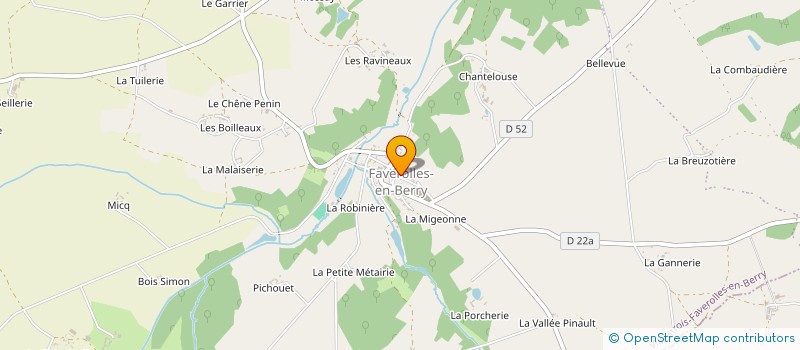 localisation de l'entreprise FAMILLES RURALES ASSOCIATION DE VICQ SUR NAHON à VICQ-SUR-NAHON
