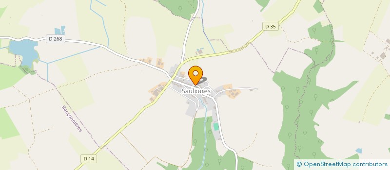 localisation de l'entreprise FAMILLES RURALES-ASSOCIATION DU BASSIGNY à SAULXURES