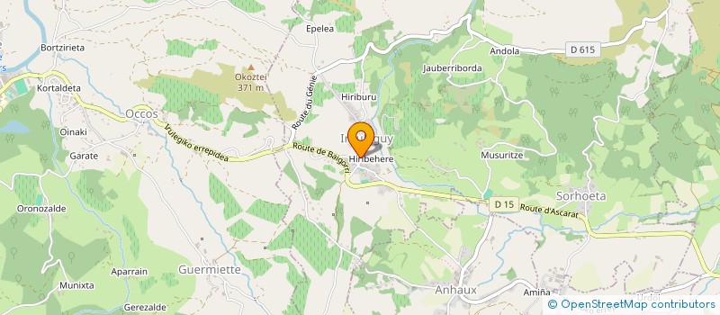 localisation de l'entreprise FAMILLES RURALES ASSOCIATION ZURETAKO à UHART-CIZE