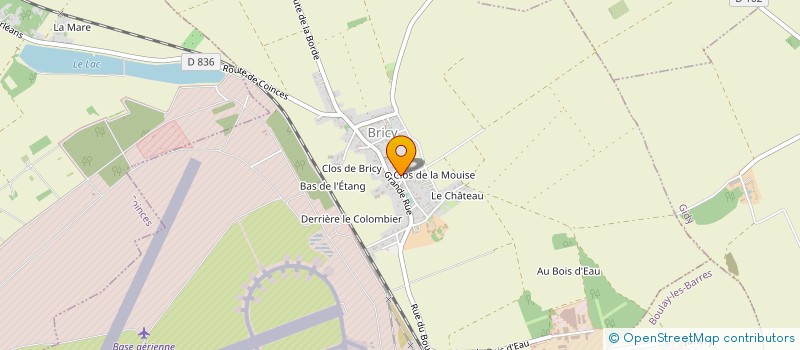 localisation de l'entreprise FAMILLES RURALES DE ST PERAVY LA COLOMBE à SAINT-PERAVY-LA-COLOMBE
