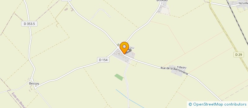 localisation de l'entreprise FAMILLES RURALES DE VILLEAU à EOLE-EN-BEAUCE