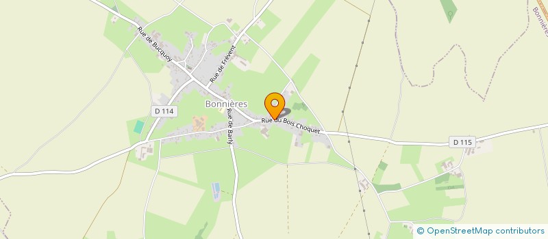 localisation de l'entreprise FAMILLES RURALES  DETENTE & LOISIRS  BONNIERES