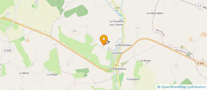 localisation de l'entreprise FAMILLES RURALES DU CANTON DE NOCE à BERD'HUIS