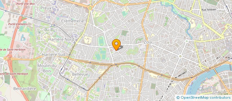 localisation de l'entreprise FAMILLES RURALES FEDER DEP LOIRE ATLANTI à NANTES