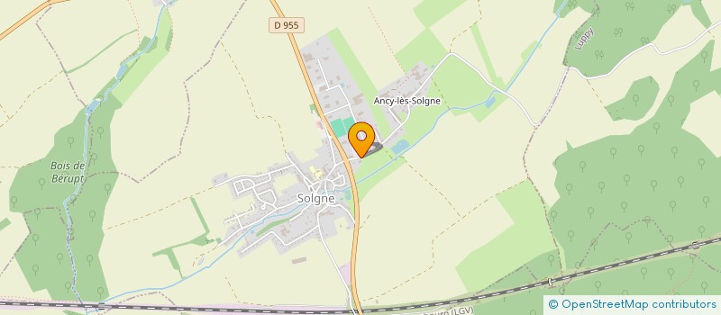 localisation de l'entreprise FAMILLES RURALES FEDERATION DEPT MOSELLE  MARLY