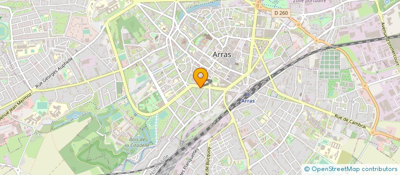 localisation de l'entreprise FAMILLES RURALES FEDERATION DU PDC à ARRAS
