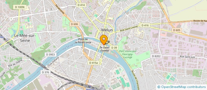 localisation de l'entreprise FAMILLES RURALES FEDERATION TERRITORIALE D'ILE-DE-FRANCE  CESSON