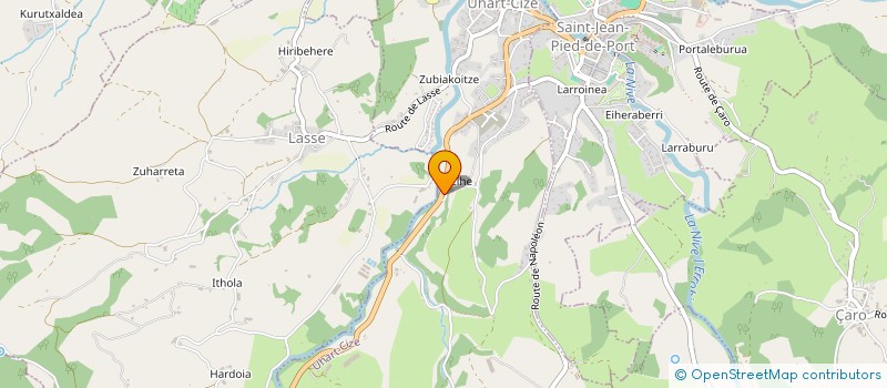 localisation de l'entreprise FAMILLES RURALES GUZIENTZAT à UHART-CIZE