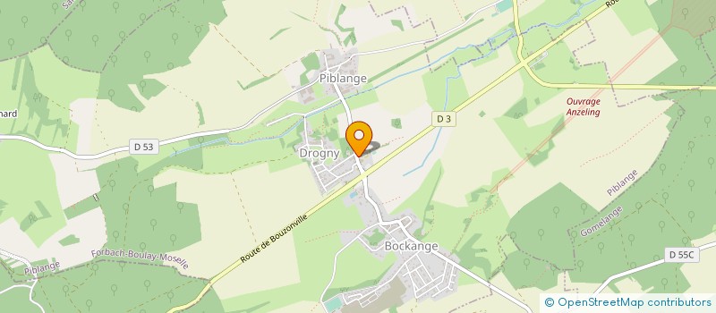 localisation de l'entreprise FAMILLES RURALES LES 3 CANTONS à PIBLANGE