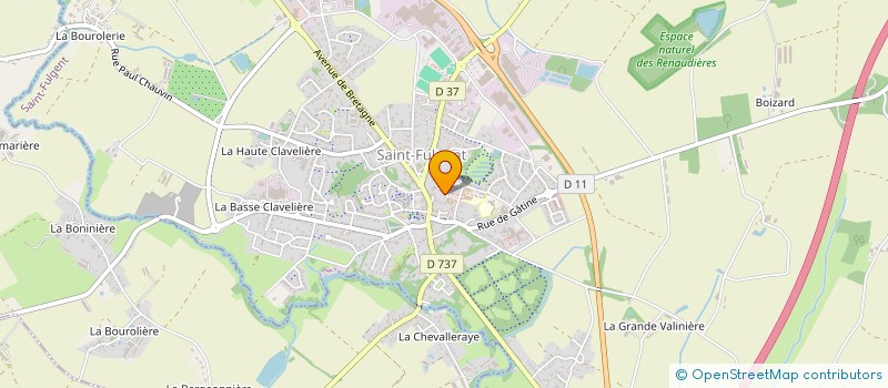 localisation de l'entreprise FAMILLES RURALES LES P'TITS LOUPS CHAVAGNES EN PAILLERS LA RABATELIERE à CHAVAGNES-EN-PAILLERS