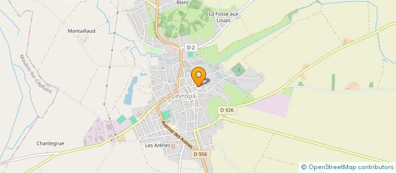 localisation de l'entreprise FAMILLES RURALES LEVROUX MAIRIE DE LEVROUX SALLE DES ASSOCIATIONS -&&A LEVROUX à LEVROUX