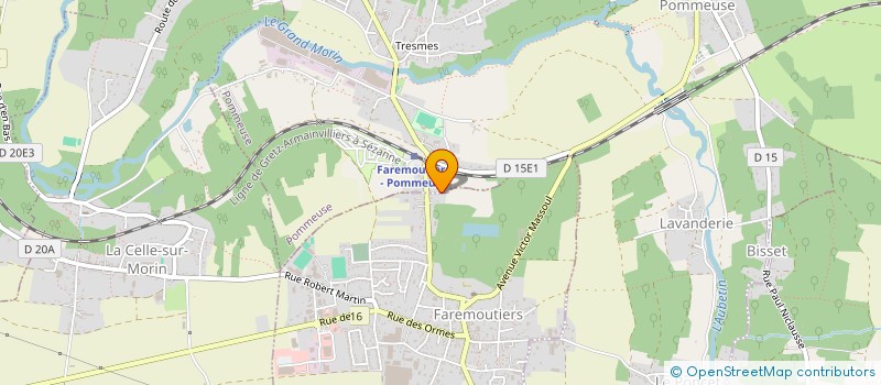 localisation de l'entreprise FAMILLES RURALES ST AUGUSTIN  SAINT-AUGUSTIN