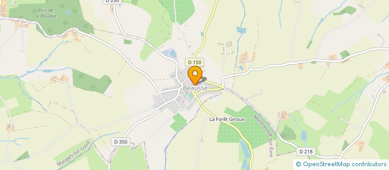 localisation de l'entreprise FAMILLES RURALES ST FLORENT LE VIEIL à MAUGES-SUR-LOIRE