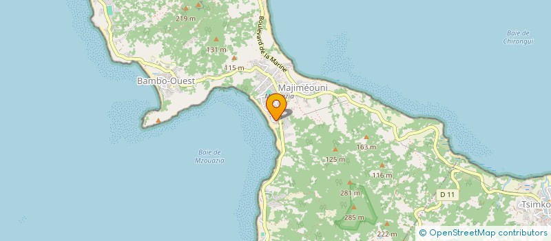 localisation de l'entreprise FAMILLES RURALES TANAFU YATRU MALEZI MZOUASIA à BOUENI