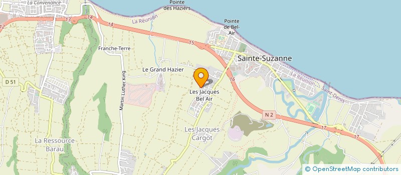 localisation de l'entreprise FAMILLES SOLIDAIRES à SAINTE-SUZANNE