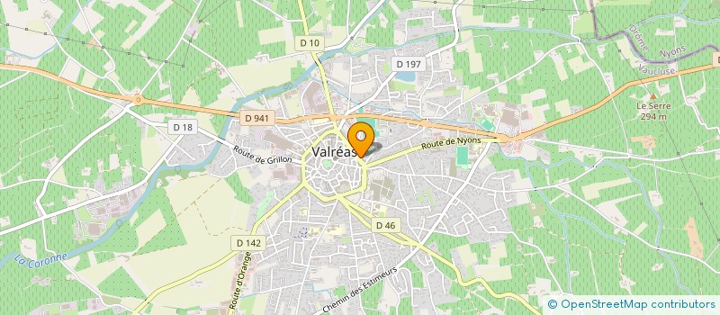 localisation de l'entreprise FAMILLES SOLIDAIRES VAUCLUSE à VALREAS