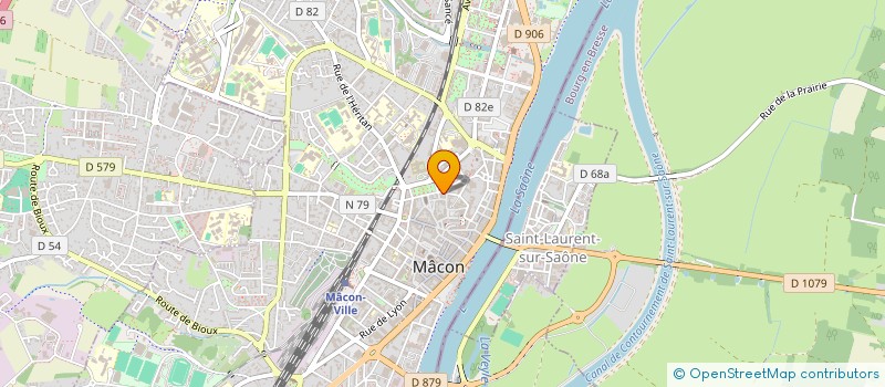 localisation de l'entreprise FAMILLES, TERRITOIRES & CONSEILS à MACON