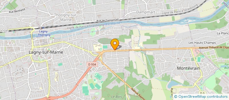 localisation de l'entreprise FAMILLETUD  LAGNY-SUR-MARNE