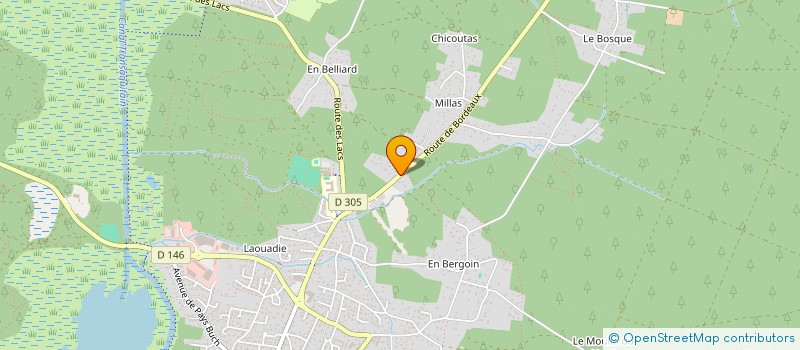 localisation de l'entreprise FAMILLIAS  BISCARROSSE