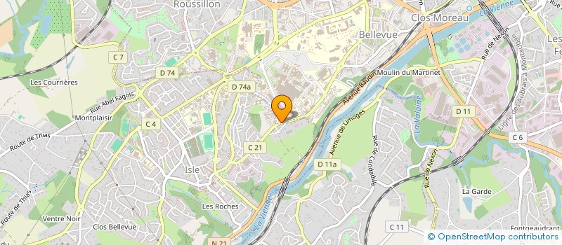 localisation de l'entreprise FAMILLIJEUX à LIMOGES