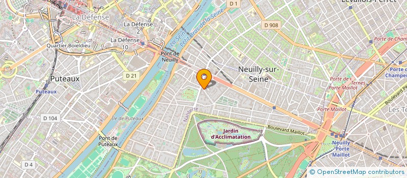localisation de l'entreprise FAMILLY à NEUILLY-SUR-SEINE