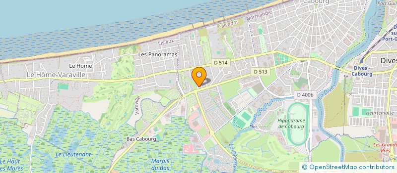 localisation de l'entreprise FAMILLY à CABOURG