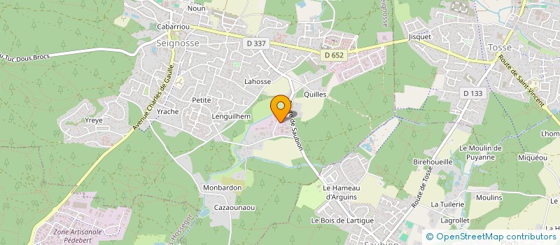 localisation de l'entreprise FAMILLY  SEIGNOSSE