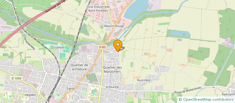 localisation de l'entreprise FAMILLY SERT  SELESTAT